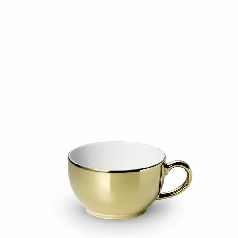 Kaffee Obertasse 0,25 l Gold Solid Color