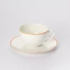 Kaffee Obertasse 0,25 l Orange Simplicity Fine Bon