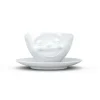Kaffeetasse Lachend, weiß, 200ml