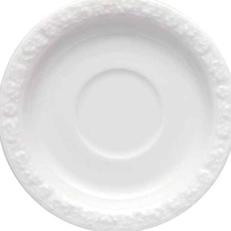 Kaffee-Untertasse, 14 cm, Maria / Weiß