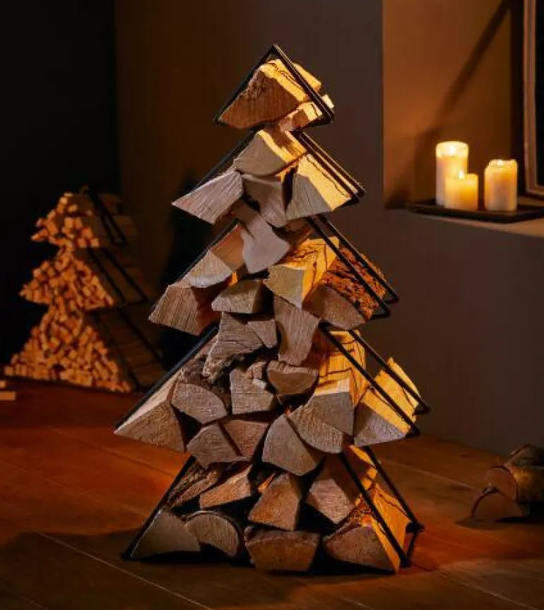 Kaminholzständer Tobago Tannenbaum
