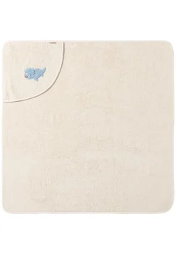 Kapuzenbadetuch 80x80 Rexi beige