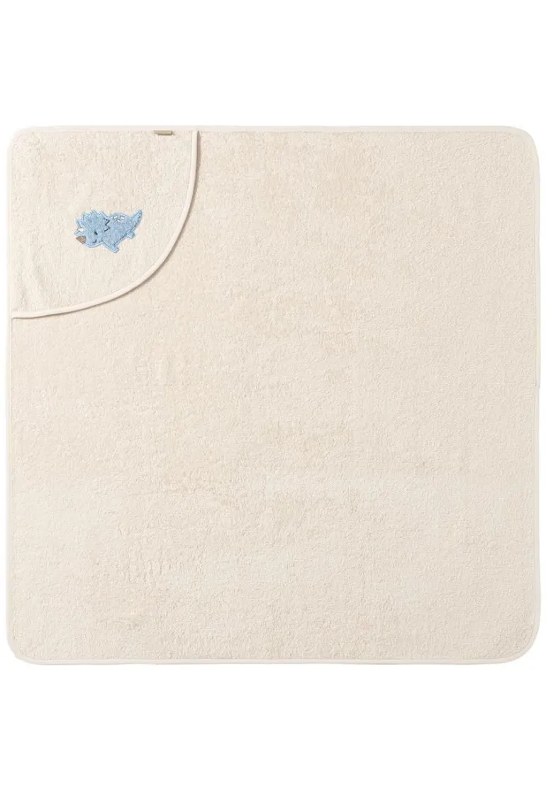 Kapuzenbadetuch 80x80 Rexi beige