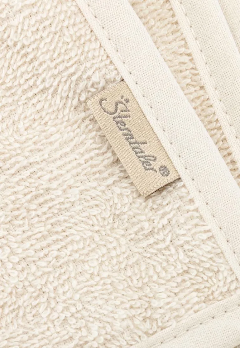 Kapuzenbadetuch 80x80 Rexi beige