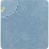 Kapuzenbadetuch 80x80 Rexi blau