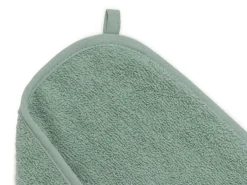 Kapuzenhandtuch Frottee 75x75cm - Ash Green