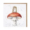 Karte Maus auf Pilz