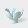 Kerzenhalter Blume Blau 8x8x5,5cm