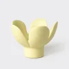 Kerzenhalter Blume Gelb 8x8x5,5cm