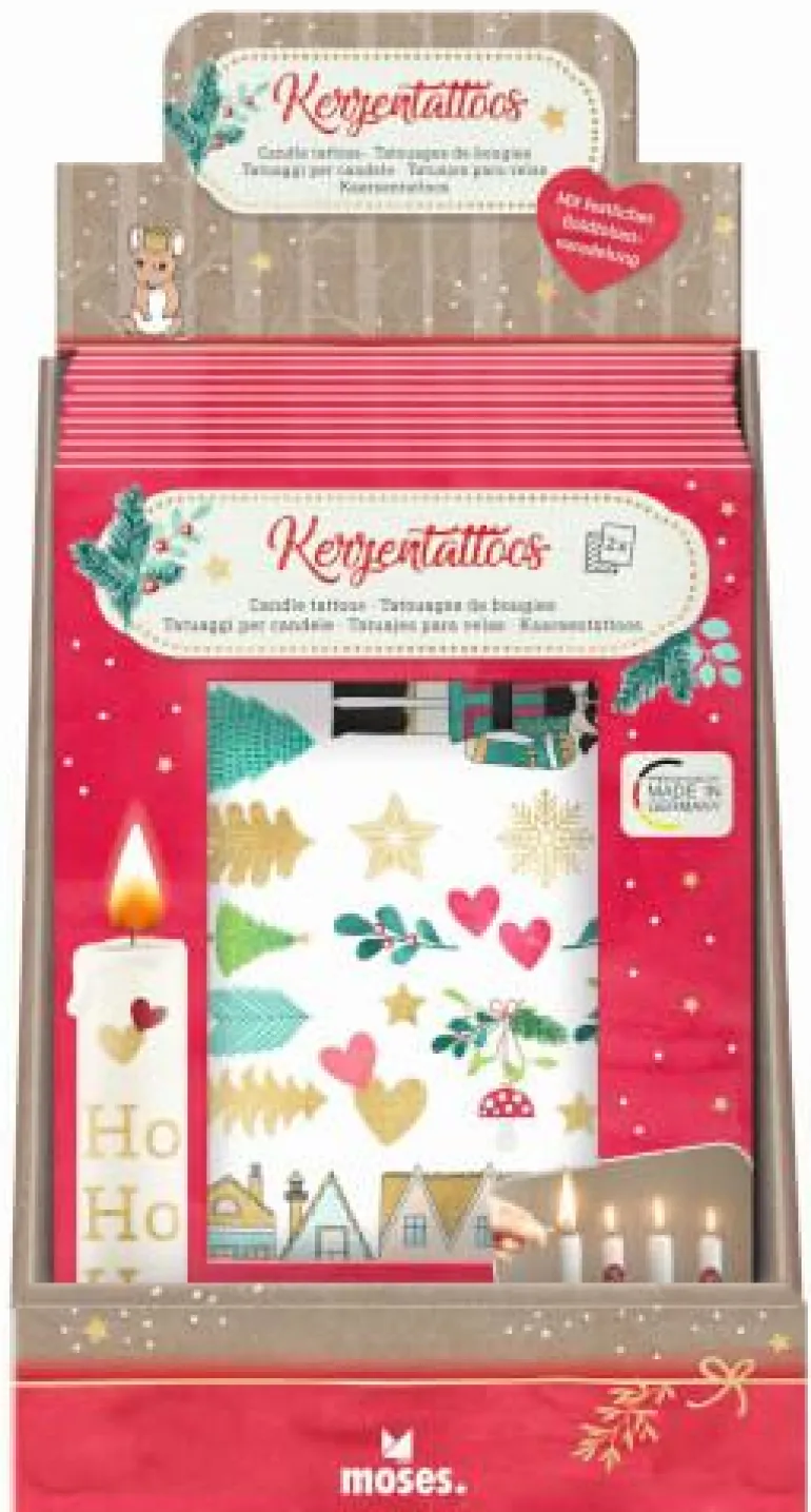 Kerzen-Tattoos Winterwunder