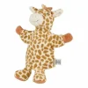 Kinder Handpuppe Giraffe Kaya, goldbraun
