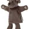 Kinder Handpuppe Hund braun
