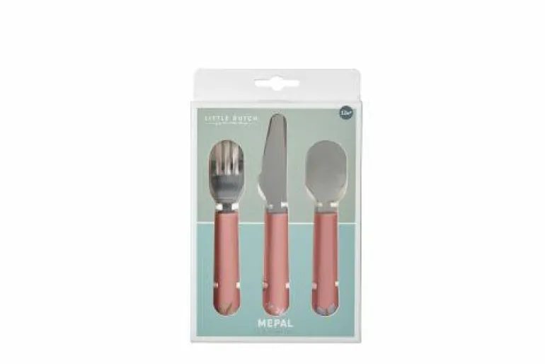 Kinder-Besteckset Mio 3tlg. - Flowers & Butterflie