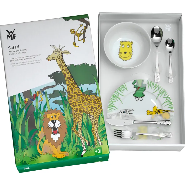 Kinderbesteck Set 6 Safari