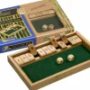 Klappbrett 12er Shut the Box Bambus