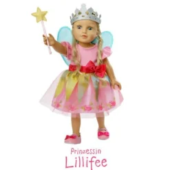 Kleid Prinzessin Lillifee mit Schleife Gr.35-45 cm