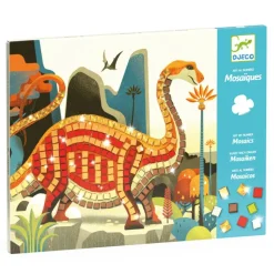 Kleine Geschenke: Mosaik Kunst nach Zahlen-Dinosau