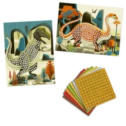 Kleine Geschenke: Mosaik Kunst nach Zahlen-Dinosau
