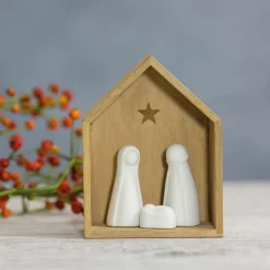 Kleine Krippe 5,5x12x9cm
