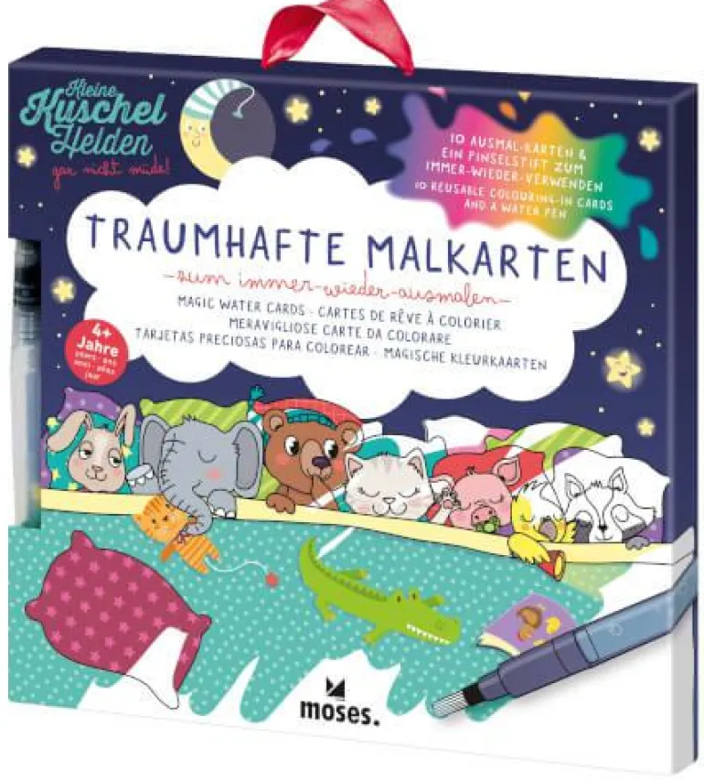 Kleine Kuschelhelden - Traumhafte Malkarten