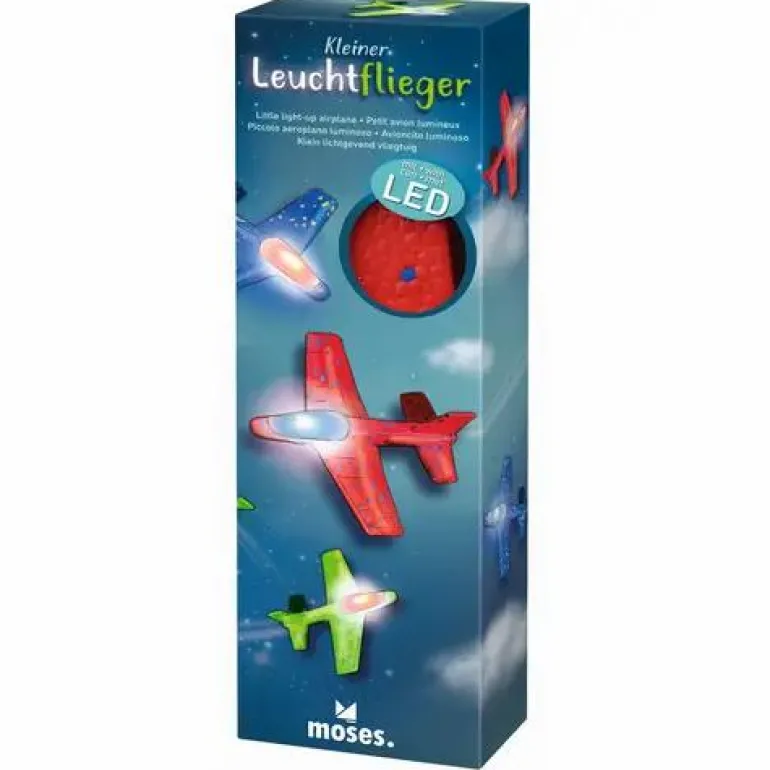 Kleine Leuchtflieger mit LED