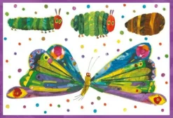 Kleine Raupe Nimmersatt Raupe-Kokon-Schmetterling,