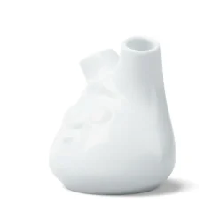 Kleine Vase Kess weiß 10cm
