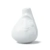 Kleine Vase Putzig weiß 10cm