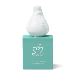 Kleine Vase Putzig weiß 10cm