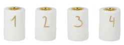 Kleines Adventslicht Set D.3cm H.4,5cm