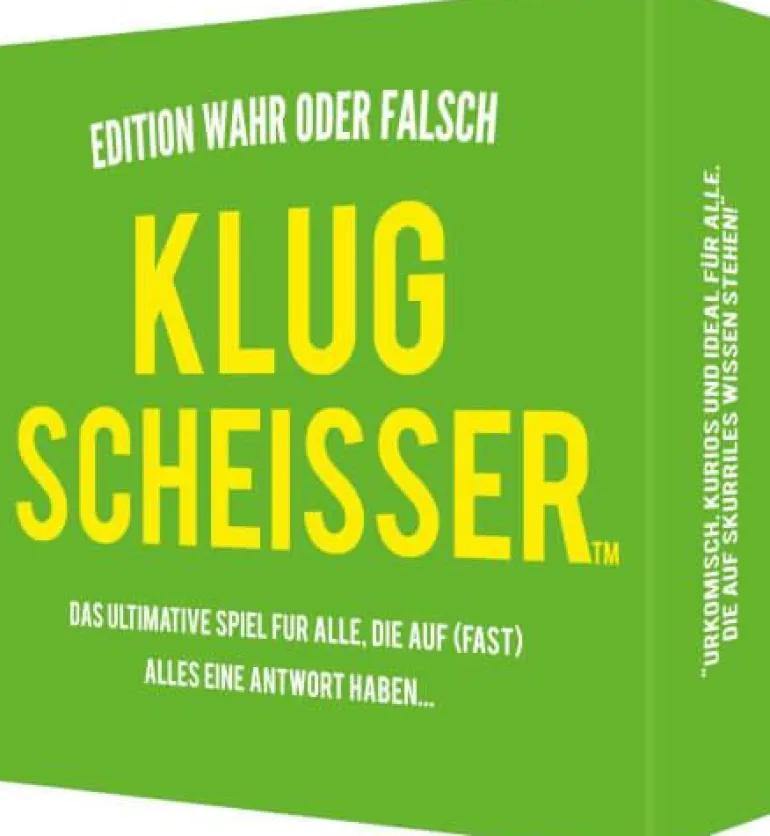 Klugscheisser Wahr oder falsch 2430288