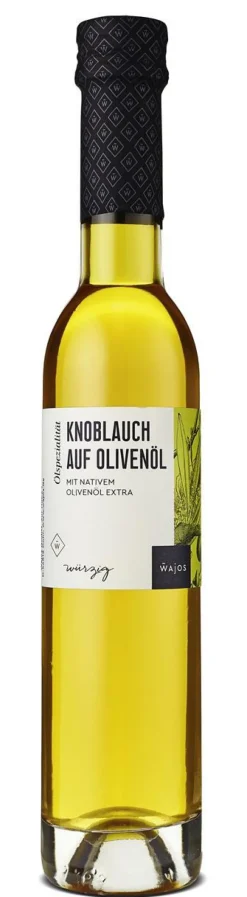 Knoblauch auf Olivenöl 250ml - Olivenölzubereitung