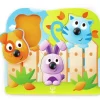 Knopfpuzzle Haustiere