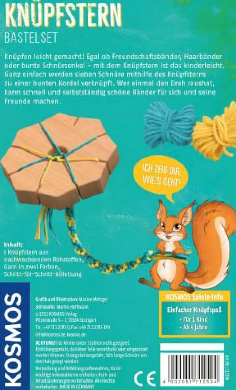 Knüpfstern Bastelset