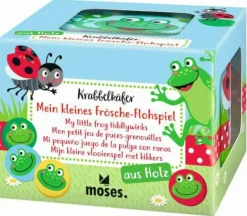 Krabbelkäfer Frösche-Flohspiel