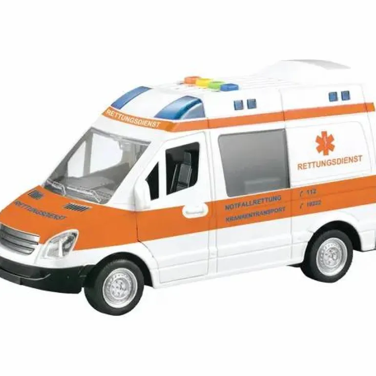 Krankenwagen mit Licht und Sound