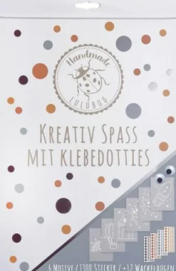 Kreativ Spass mit Klebedotties ''Blau/Grau'', 6 Vo