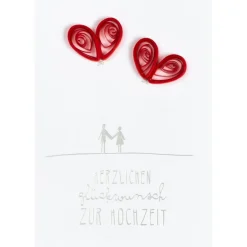 Kreiskarte „Herzlichen Glückwunsch zur Hochzeit"