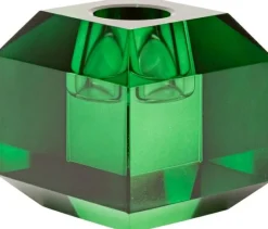 Kristallhalter dunkelgrün 6x6x6cm