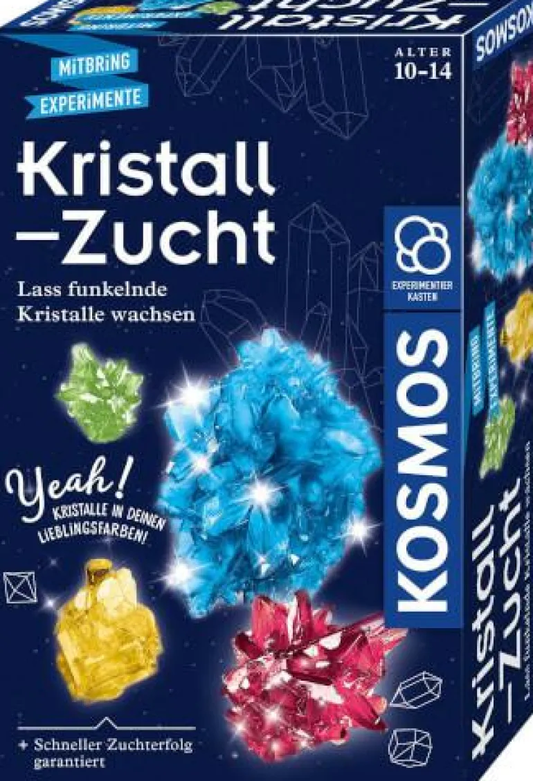 Kristall-Zucht - Lass funkelnde Kristalle wachsen