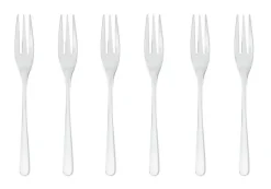 Kuchengabeln 6tlg. Taste Edelstahl Rostfrei
