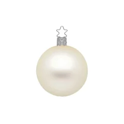 Kugel, champagner matt, 10cm