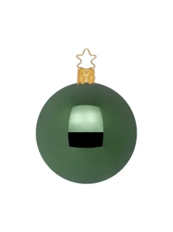 Kugel, jadegrün glanz, 10cm
