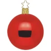 Kugel, rot glanz, 12cm