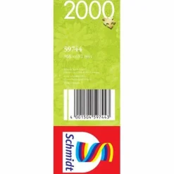 Kunterbunter Blütenwirbel - Puzzle 2000 Teile