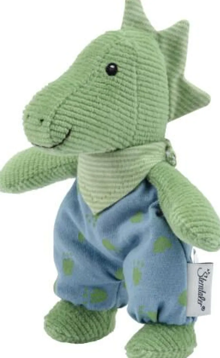 Kuscheltier Mini Dino Rexi, Steingrün