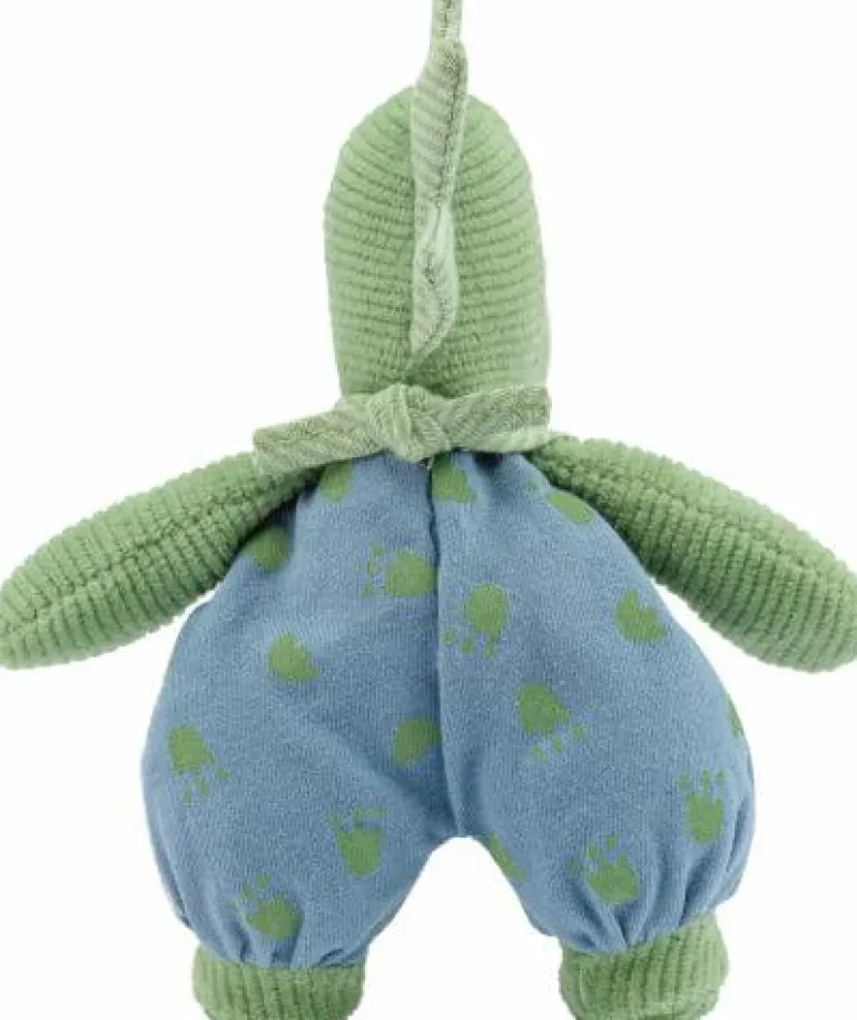 Kuscheltier Mini Dino Rexi, Steingrün