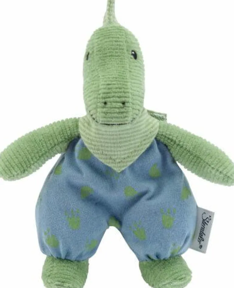Kuscheltier Mini Dino Rexi, Steingrün