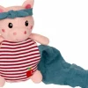Kuscheltier mit Schnuffeltuch Schwein - Little Won