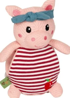 Kuscheltier mit Schnuffeltuch Schwein - Little Won